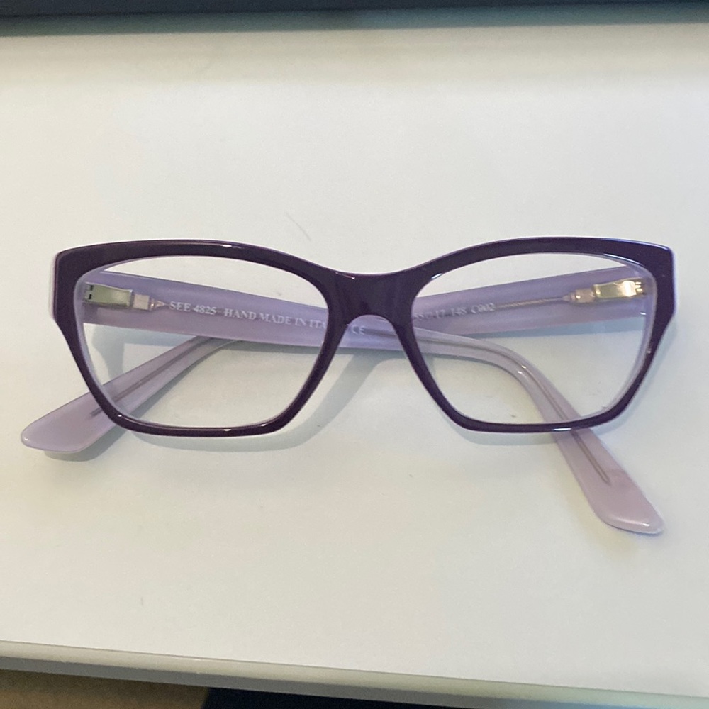 Excellent condition purple SEE EYEWEAR frames.